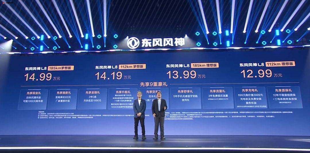 12.99万元起,轴距2米9的平民SUV,东风风神L8硬核预售